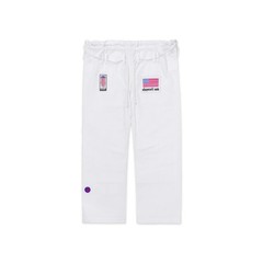 Shoyoroll – White Jiu Jitsu Uniform Batch #151: 24 Americana Kimono BJJ 450 GSM