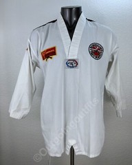 Tiger Claw’s Tea Kwon Do Robinson’s BlackBelt Club Uniform Top
