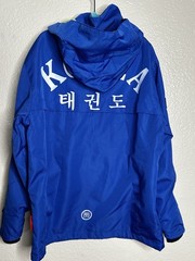 MOOTO Boys / Girls Blue & WhiteJacket Martial Arts Taekwondo Korea Size 130 (00)
