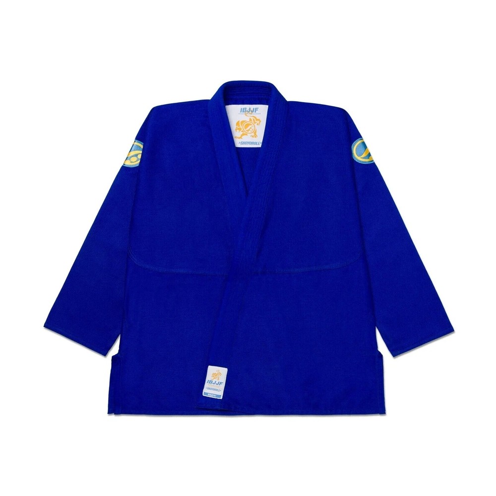 Shoyoroll WAZAir IBJJF BJJ Gi Blue – 450 GSM Jiu Jitsu Kimono With Bag