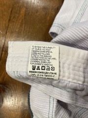 Koral Fight Co Kimono Men’s A3 White Brazilian Jiu-Jitsu Martial Arts Uniform