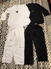 Adidas Taekwondo Uniform ClimaCool + Black No Name Uniform Approved sz 6 200 cm