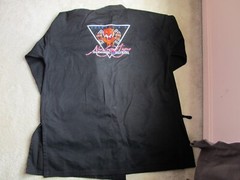 Black Martial Arts TaeKwondo Neo Legend Tigars Uniform Size 6 Heavyweight
