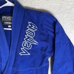 Venum Contender BJJ Gi A1 Blue Brazillian Design MMA Sparring Practice