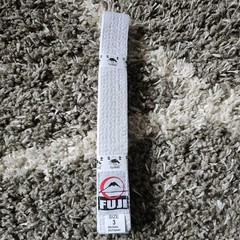 Fuji Kimono White Belt Size 3 Traditional High Quality Cotton Blend NEW