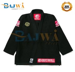 Shoyoroll Competitor BJJ Gi– Black & White 450 GSM Pearl Weave Jiu-Jitsu Uniform