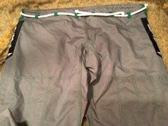 Elite Sports Men’s Gray Jiu Jitsu Pants Size A5