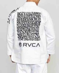 White Shoyoroll Batch 105 RVCA Brazilian Jiu-Jitsu absolute king 450 GSM