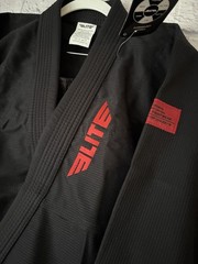 Elite Bjj Youth Gi Black C3 NWT jiu-jitsu Full Set Pants And Top