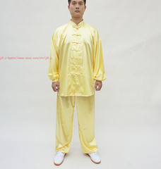 Women Mens Martial Arts Suit Chinese Traditional Tang Suit Tai Chi Kung Fu Sets
