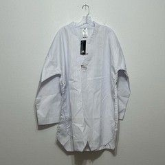 NWT Adidas White Striped World Taekwondo Martial Arts Uniform Coat Mens Size 200