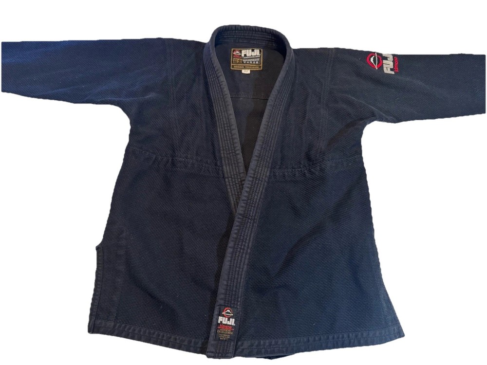 Fuji Kimono Black Jiu-Jitsu Martial Arts Gi Jacket Top A2 Adult men’s