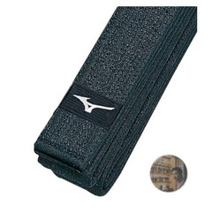 Mizuno IJF Approved Judo Black Belt Size 6 Twill Weave Fabric New