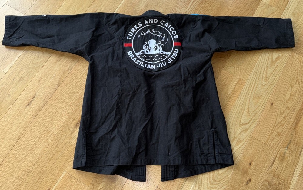 Adidas Black Gi Turks & Caicos Ju Jitsu Team