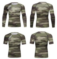 USA SHIP Kids Brazilian Jiu Jitsu BJJ MMA Rashguard Shorts Spats Uniform Camo