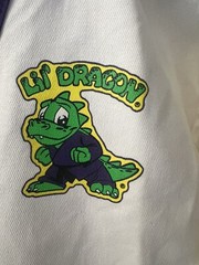 Century Martial Arts Lil Dragon Karate Uniform White Belt Sz 2 (child 10-12)