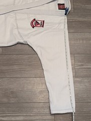 Break Point BP A3 White Uniform Top Soma Academy Jiu jitsu MMA Adult w/CK Belt