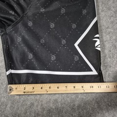 Morumbi Jiu Jitsu Shorts Mens 28 Black Elastic Waist MMA Training Drawstring 9″