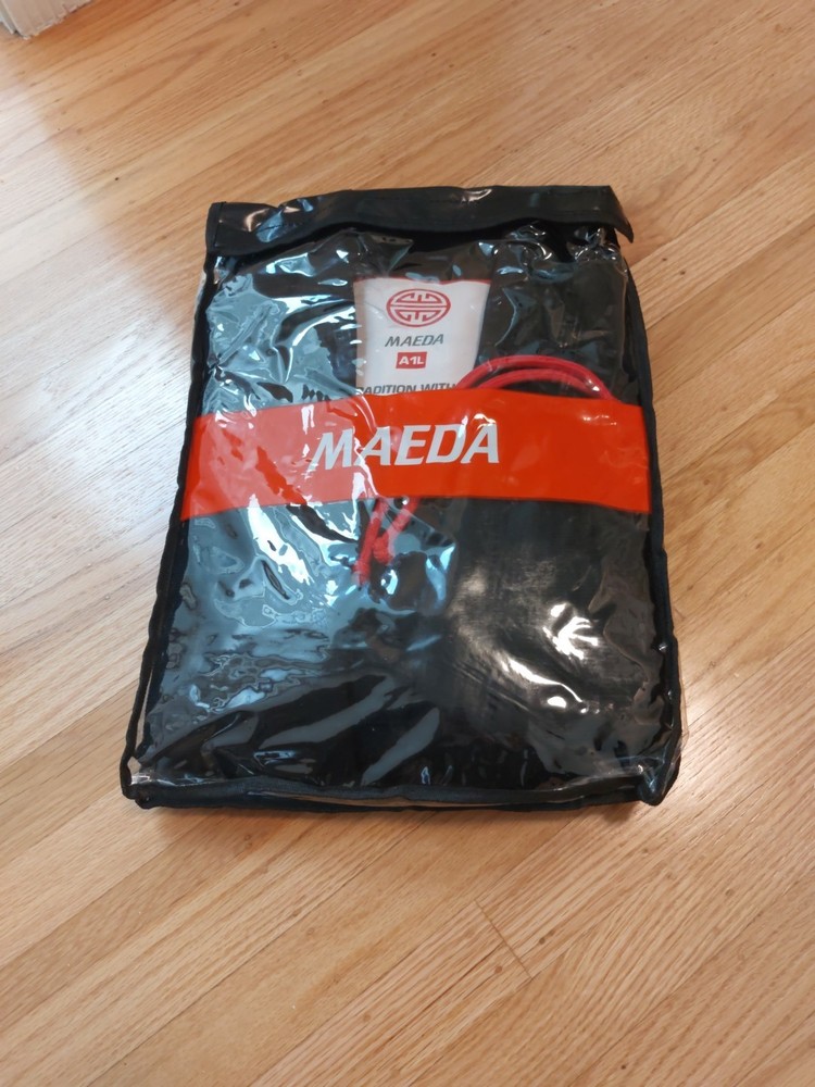 NEW MAEDA RED LABEL BLACK BRAZILIAN JIU-JITSU GI – SIZE A1L BJJ MMA