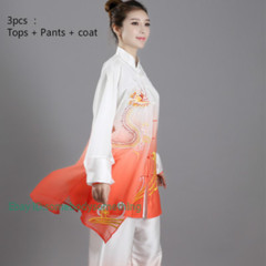 Tai Chi Uniform Women Men Arts Uniform Chinese Traditional Kung Fu Sportswear