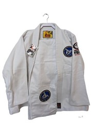 Fuji Victory Brazilian Jiu Jitsu Gi White Kimono size A3 full uniform