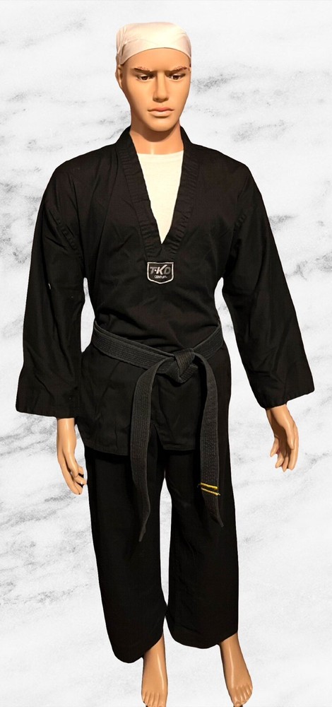 Century Martial Arts Uniform. Medium Weight. Black. Size 5. Belt Not Included