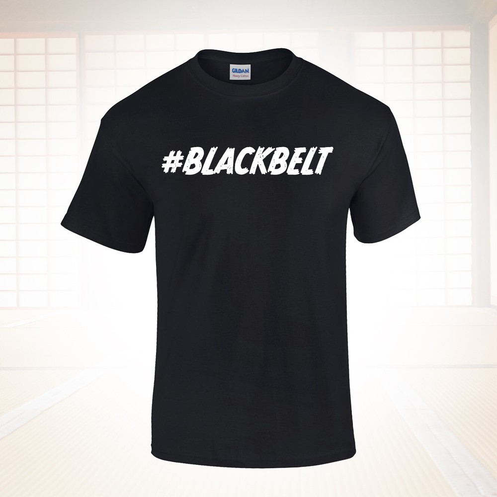 #BLACKBELT T-Shirt TKD Shirt Black Belt Martial Arts Men’s Unisex Shirts Pack