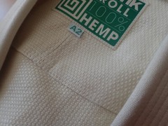 BJJ Gi Hypnotik ZenRoll [100% HEMP] WHITE (A1) (belt on request, not incl.)