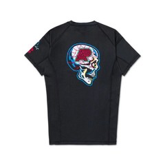 Til Death Albino and Preto Rash Guard SS & Short Bjj No Gi Jiu Jitsu Appareils A