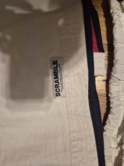 Scramble Athlete Jiu Jitsu Uniform kimono Pant Set White Size A0 Top, Pants, Bag