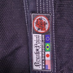 BreakPoint Jiu Jitsu Gi Kids Size K3 Black Coat Jacket BJJ Judo Martial Arts MMA