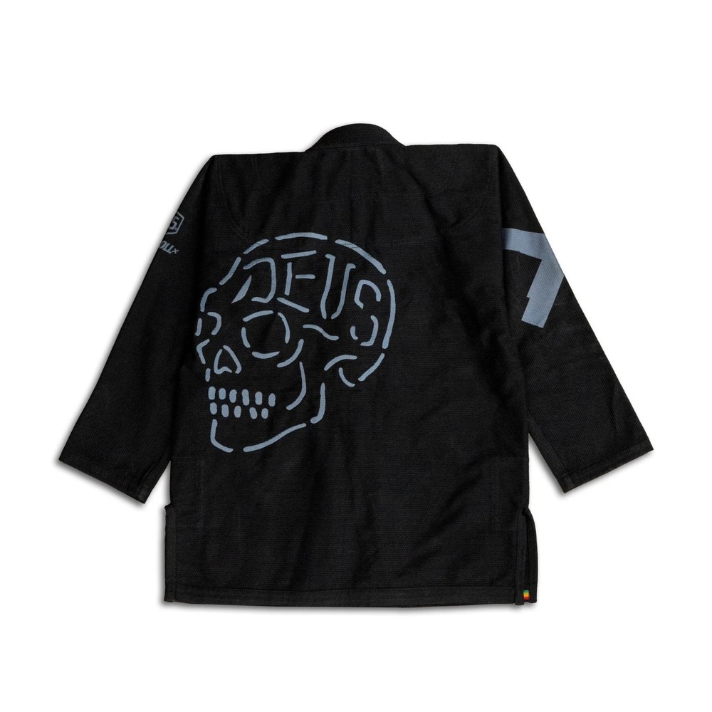 Shoyoroll Deus Ex Machina x Black BJJ GI Jiu Jitsu Kimono 450GSM With Bag