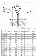 Kendo Iaido Aikido Hapkido Hakama Martial Arts Uniform Kimono Dobok Top Pants