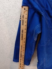 Reevo X Ultra Light Top Jacket Adult’s Size A1 Blue Brazillian Jiu Jitsu GUC