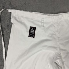 Gracie Barra Jiu-Jitsu Official Gi Set Mens Size 6/190 White BJJ Cotton Martial