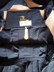 Japanese Kendo Hakama Pants Kimono Pleated Black For Sports Dancing