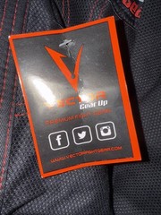 Vector Sports Gear Attila Black Brazilian Jiu Jitsu Gi Top Pants Set K1 No Belt