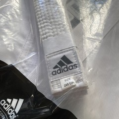 Adidas ITF Taekwondo Student Dobok Uniform White Size 170cm – New