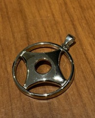 Kyokushin Kanku Sterling Silver Pendant