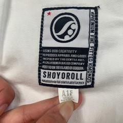 Shoyoroll Gi Pants Adult A1F Fitted Slim White Cotton Drawstring Jiu Jitsu BJJ