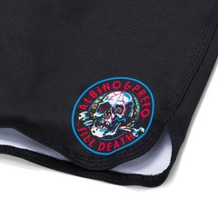 Til Death Albino and Preto Rash Guard SS & Short Bjj No Gi Jiu Jitsu Appareils