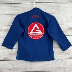 Gracie Barra Jiu-Jitsu Gi Top Kids Y3 Blue Equipe GB Edition Ripstop Training