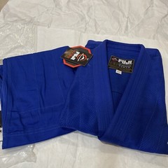 New Fuji Sports Mens Brazilian Jiu Jitsu Gi Jiu-Jitsu BJJ Blue 7002-A0