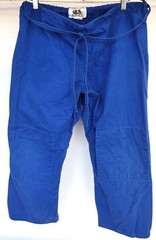 Bushido Martial Arts Supply Jiu Jitsu Kimono Gi Blue Heavyweight 4/180