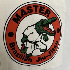 Vintage 90s Size 5 Gi Top “Master Brazilian Jiu-Jitsu” Atlanta School