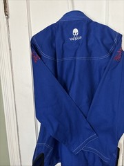 Verus New Blue Red And White Cotton Adult Jiu Jitsu Jacket A2 GLADIUS BRAZILIAN