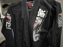 Special Edition Moya Brand Co. Hello Kitty Competition Jiu-Jitsu Gi Black A1