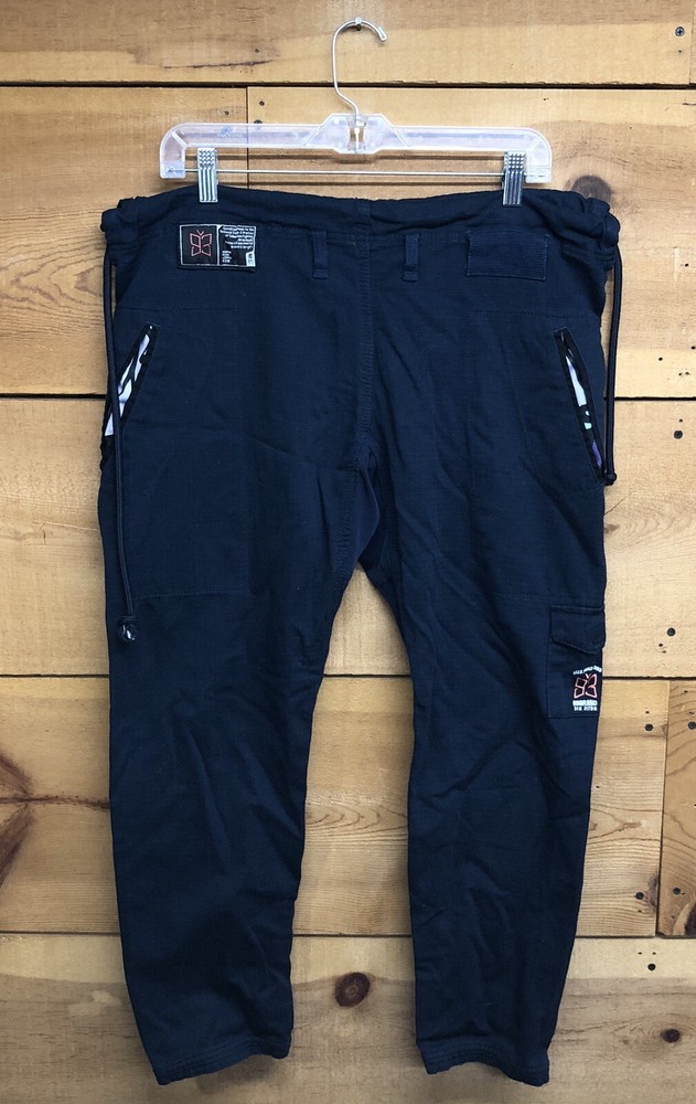 93 Brand A1 Butterfly Originals Jui Jitsu Gi Pants Size A1 Dark Blue Navy MMA