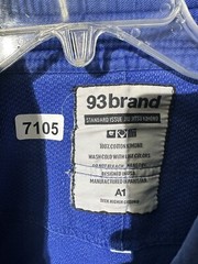 93 Brand “The Bomber” A1 Cotton Kimono Brazilian Jiu Jitzu BJJ Martial Arts Gi
