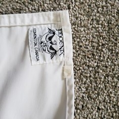 TaeKwonDo uniform white w/label Sung Lee studio Halloween costume